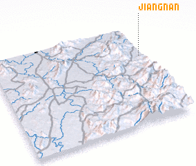 3d view of Jiangnan