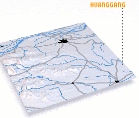 3d view of Huanggang