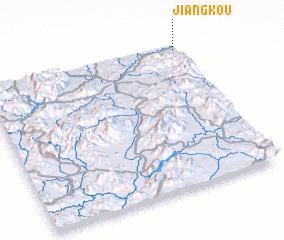 3d view of Jiangkou