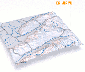 3d view of Caijiayu