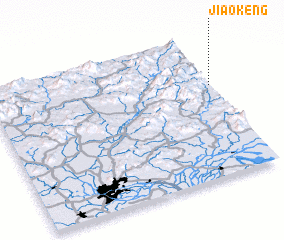 3d view of Jiaokeng