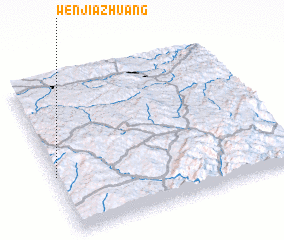 3d view of Wenjiazhuang