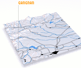 3d view of Gangnan