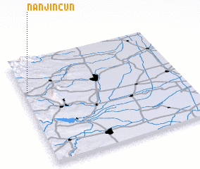 3d view of Nanjincun