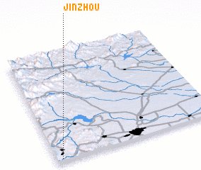 3d view of Jinzhou