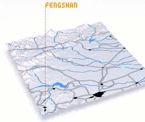 3d view of Fengshan