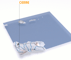 3d view of Cerme