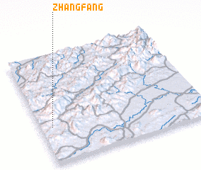 3d view of Zhangfang