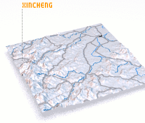 3d view of Xincheng