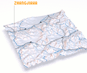 3d view of Zhangjiawa