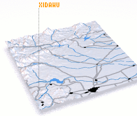 3d view of Xidawu