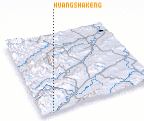 3d view of Huangshakeng