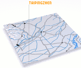 3d view of Taipingzhen