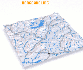 3d view of Henggangling