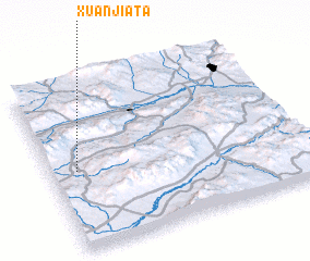 3d view of Xuanjiata