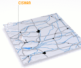 3d view of Cishan