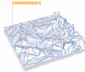 3d view of Rumah Mambang