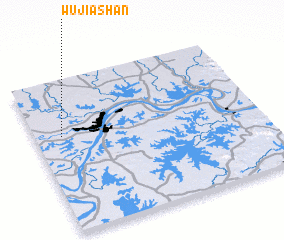 3d view of Wujiashan