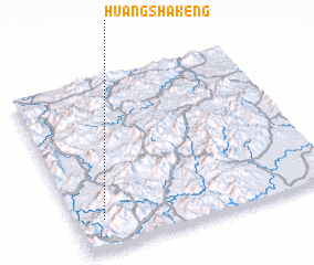 3d view of Huangshakeng