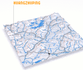 3d view of Huangzhuping