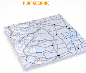 3d view of Huangbeiping