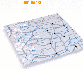 3d view of Xunjiansi