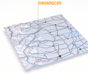 3d view of Xihuangcun