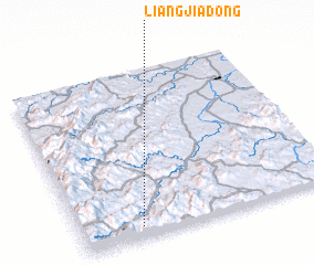 3d view of Liangjiadong