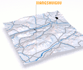 3d view of Xiangshuigou