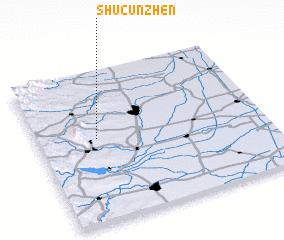 3d view of Shucunzhen