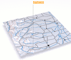 3d view of Nanhui