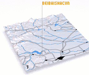 3d view of Beibaishacun