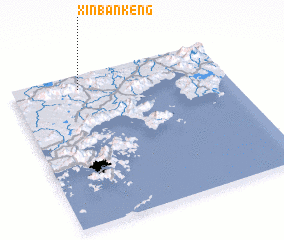 3d view of Xinbankeng