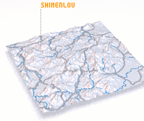 3d view of Shimenlou