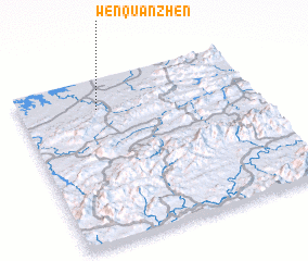 3d view of Wenquanzhen