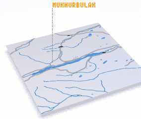 3d view of Mukhur-Bulak