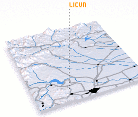 3d view of Licun