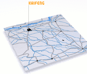 3d view of Kaifeng