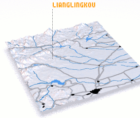 3d view of Lianglingkou