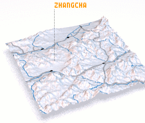 3d view of Zhangcha