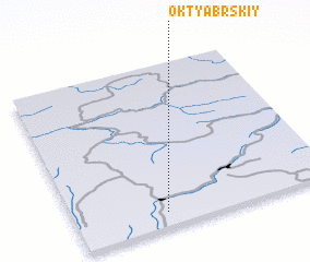 3d view of Oktyabr\