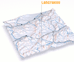 3d view of Langyakou