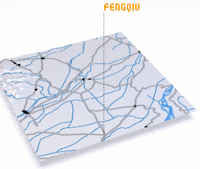 3d view of Fengqiu