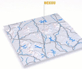 3d view of Hekou