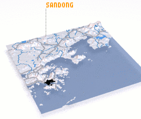 3d view of Sandong