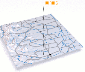 3d view of Huining
