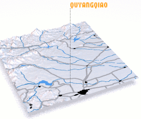 3d view of Quyangqiao