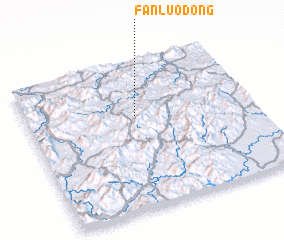 3d view of Fanluodong