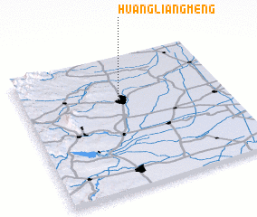 3d view of Huangliangmeng