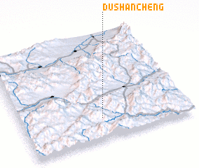 3d view of Dushancheng